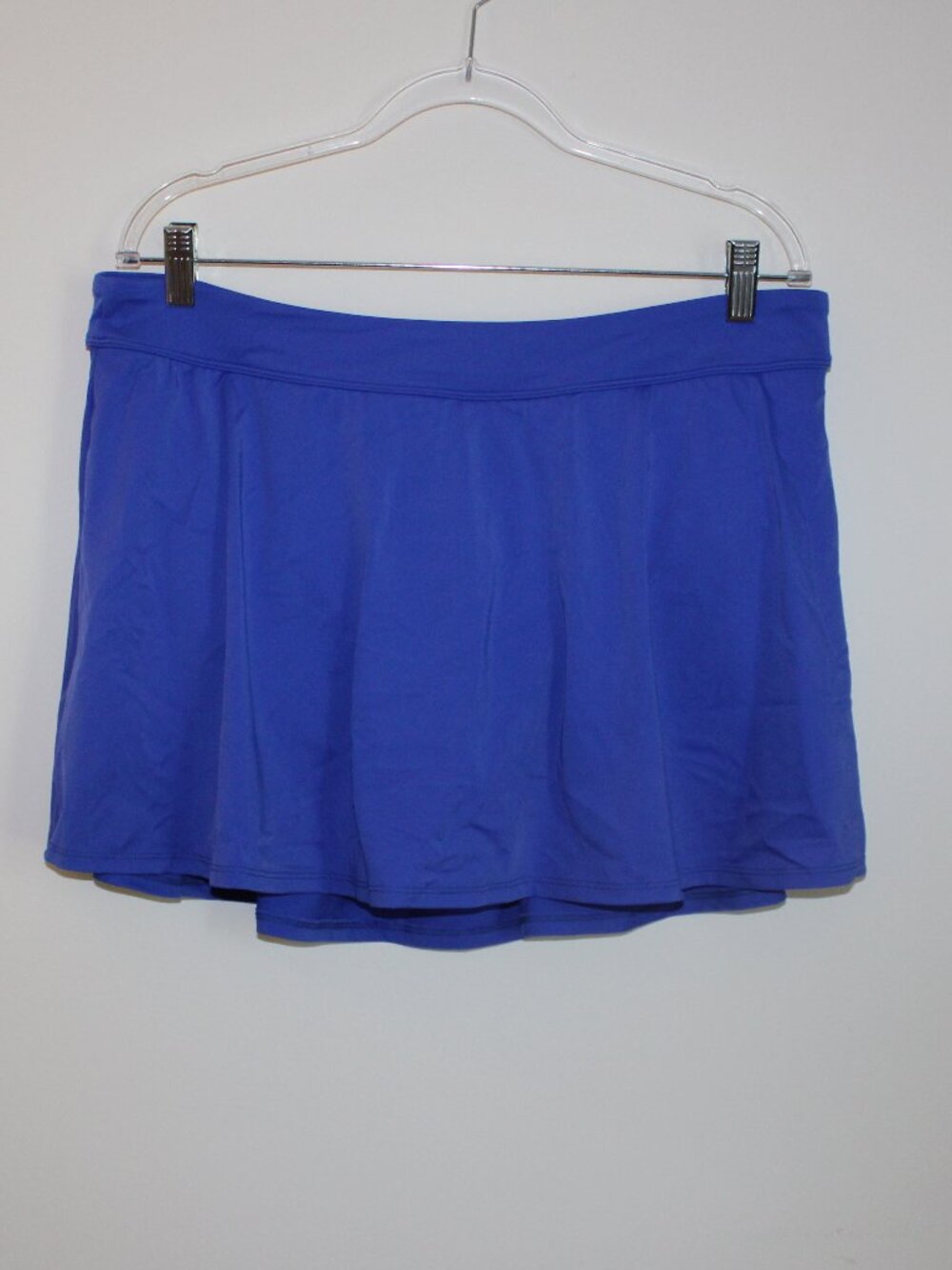 L.L. Bean Blue Swim Skirt Swimsuit Separates NWT Sz 18 Sunblocking Swimwear